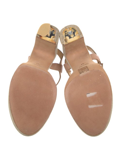 Miu Miu Canvas Floral Print Sandals