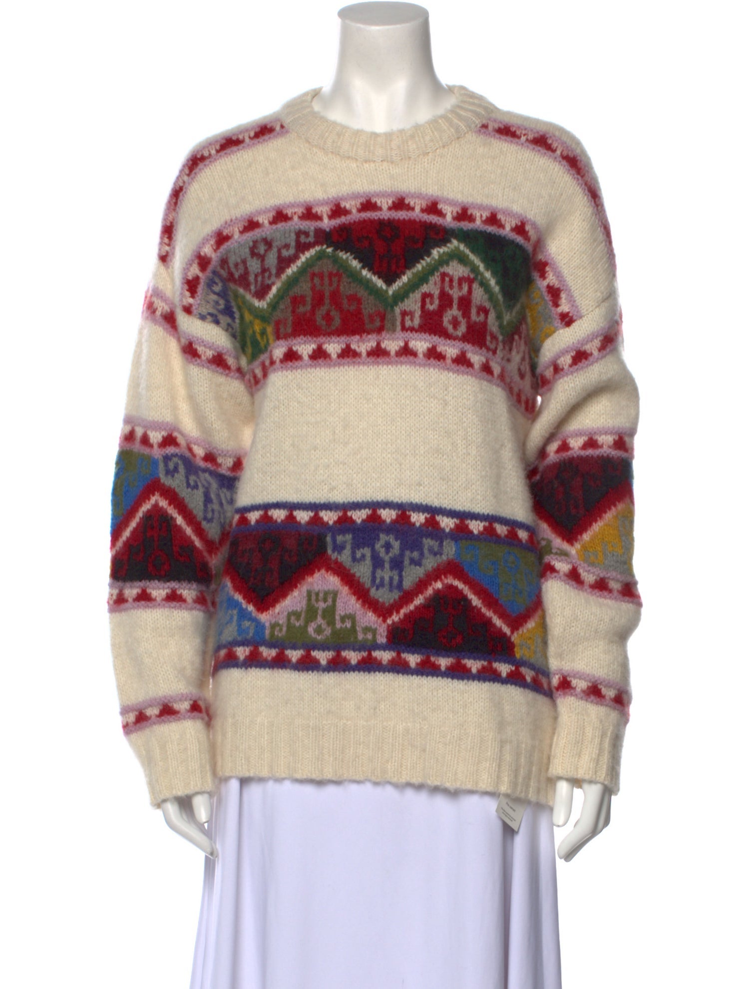 Miu Miu 2019 Fair Isle Pattern Sweater