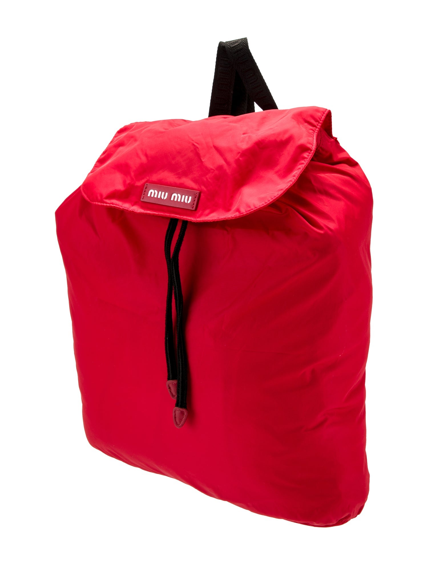 Miu Miu Nylon Backpack - Red Backpacks, Handbags - MIU190383