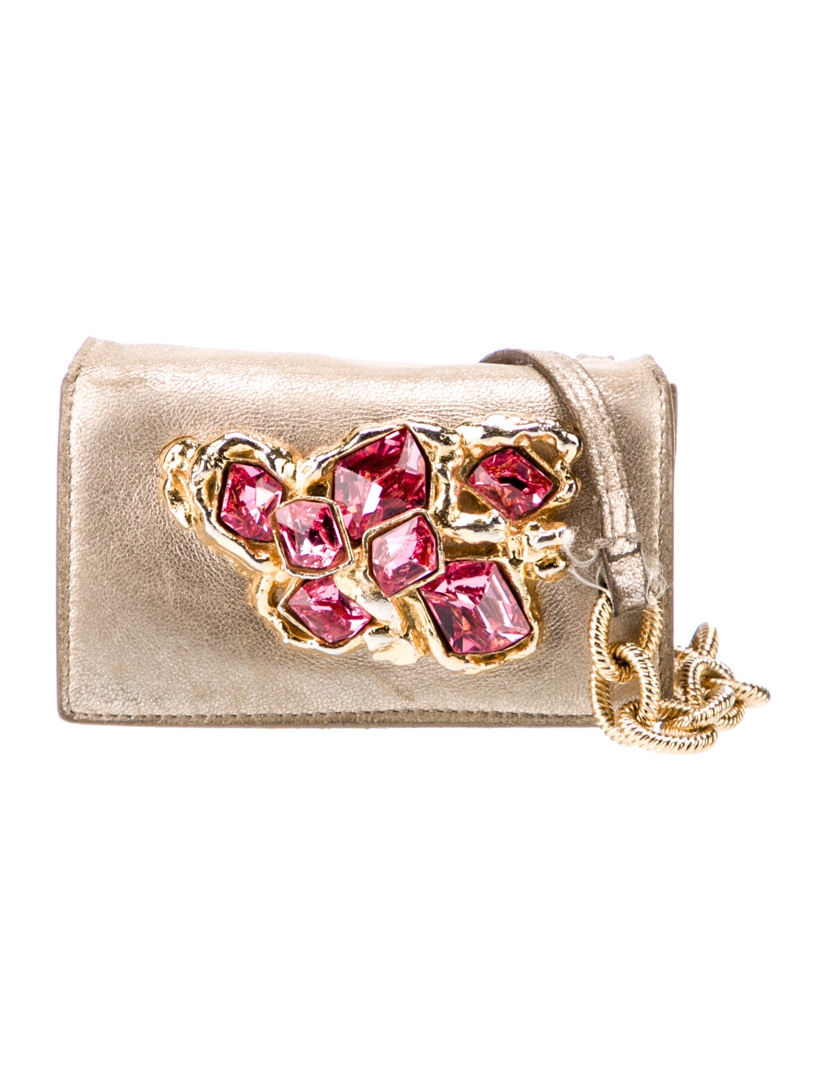 Miu Miu Leather Wallet on Chain