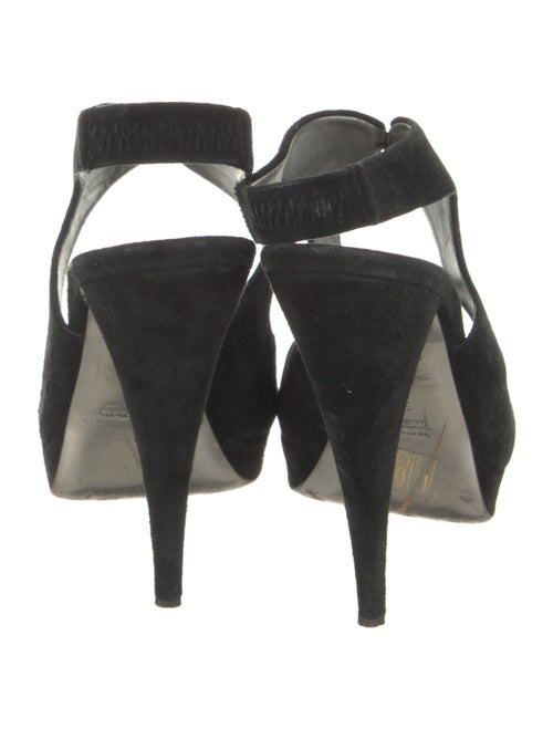 Miu Miu Suede Slingback Sandals