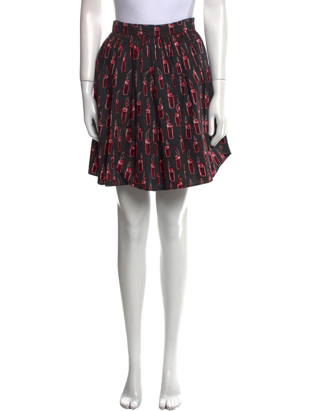 Miu Miu Special Project Eriwakiyama Skirt Red Pri… - image 1