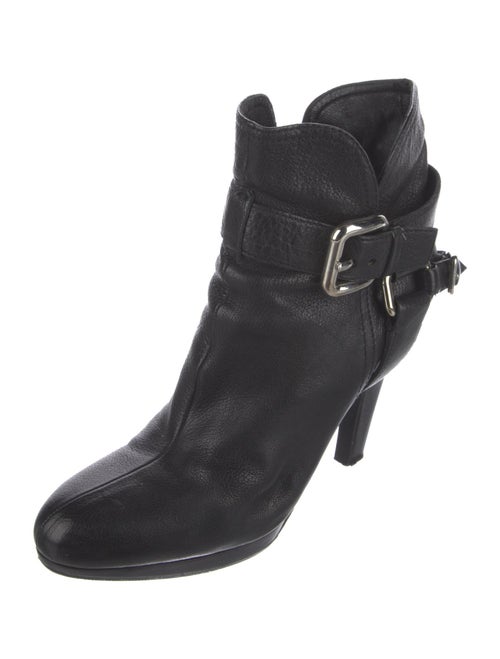 Miu Miu Leather Moto Boots
