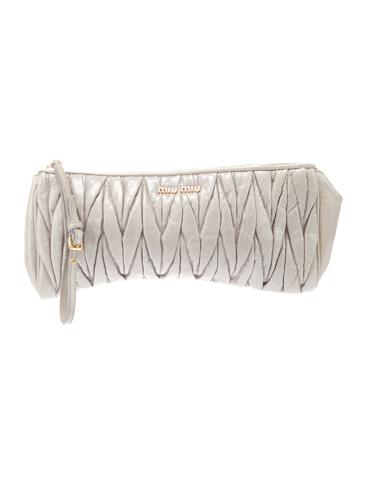 Miu Miu Leather Clutch