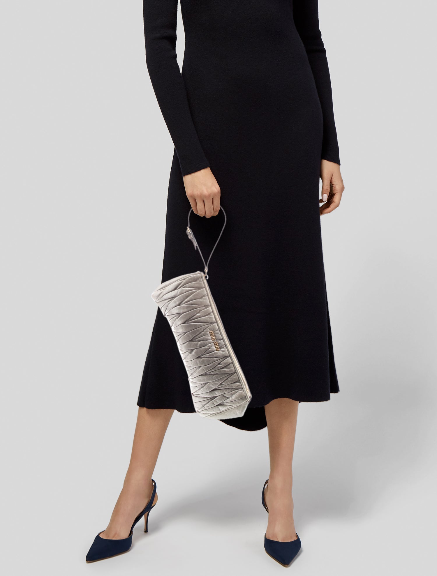 Miu Miu Leather Clutch