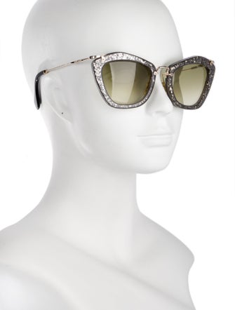 Miu Miu Cat-Eye Gradient Sunglasses
