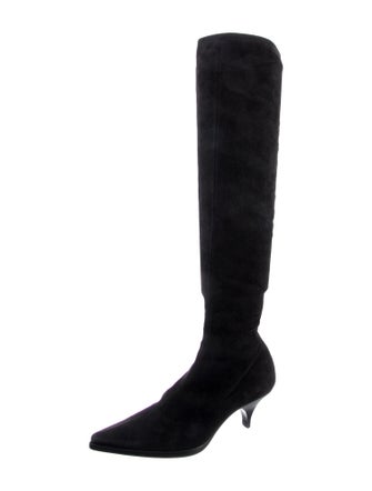 Miu Miu Suede Sock Boots
