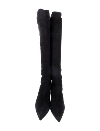 Miu Miu Suede Sock Boots