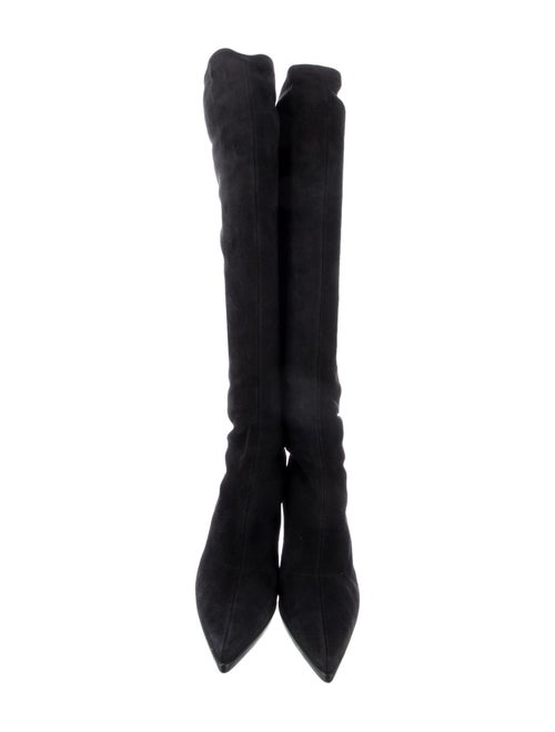 Miu Miu Suede Sock Boots