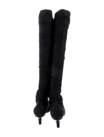 Miu Miu Suede Sock Boots