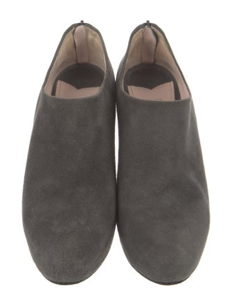 Miu Miu Suede Glitter Accents Boots