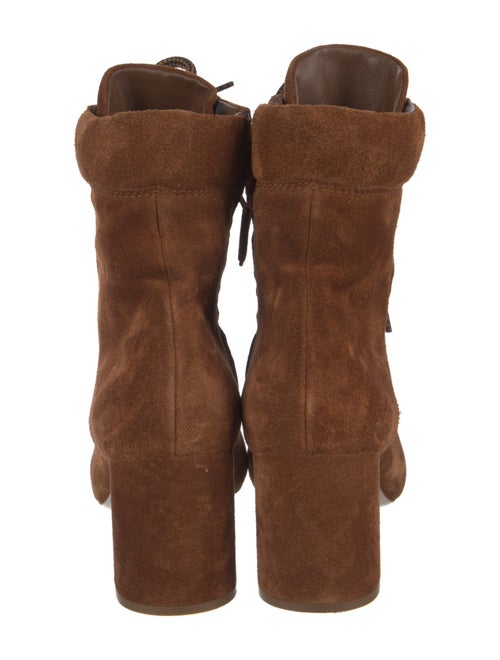 Miu Miu Suede Combat Boots