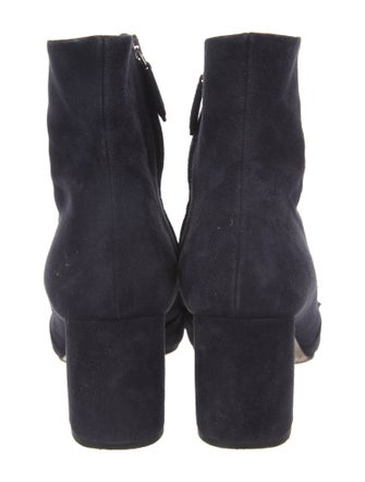 Miu Miu Suede Chain-Link Accents Boots