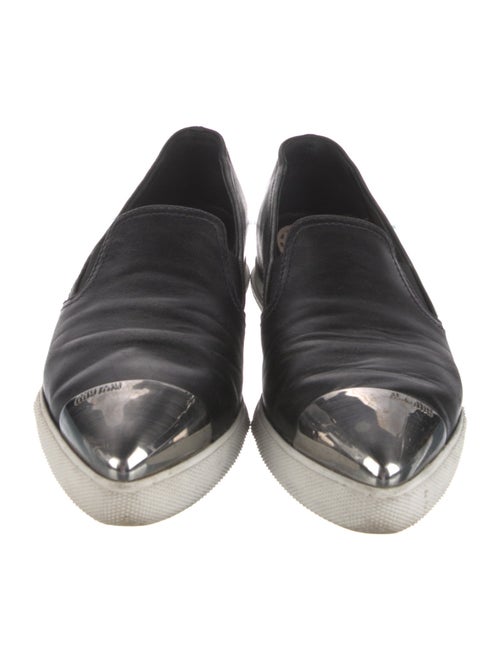 Miu Miu Leather Loafers
