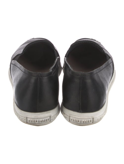Miu Miu Leather Loafers