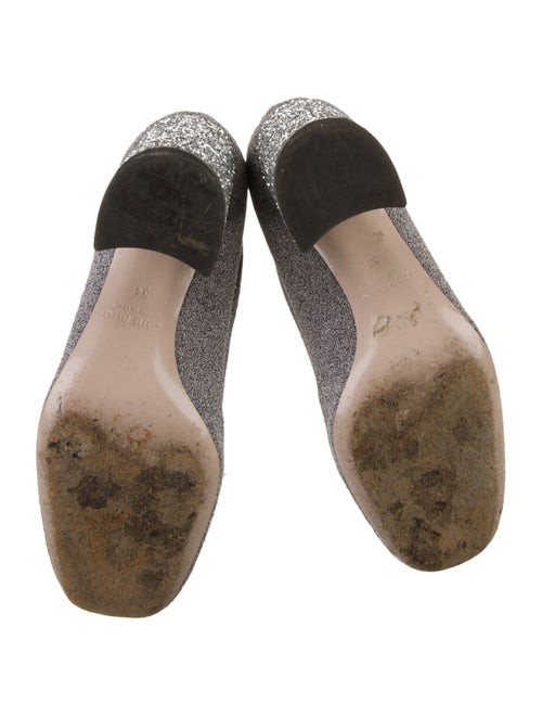 Miu Miu Glitter Accents Sock Boots