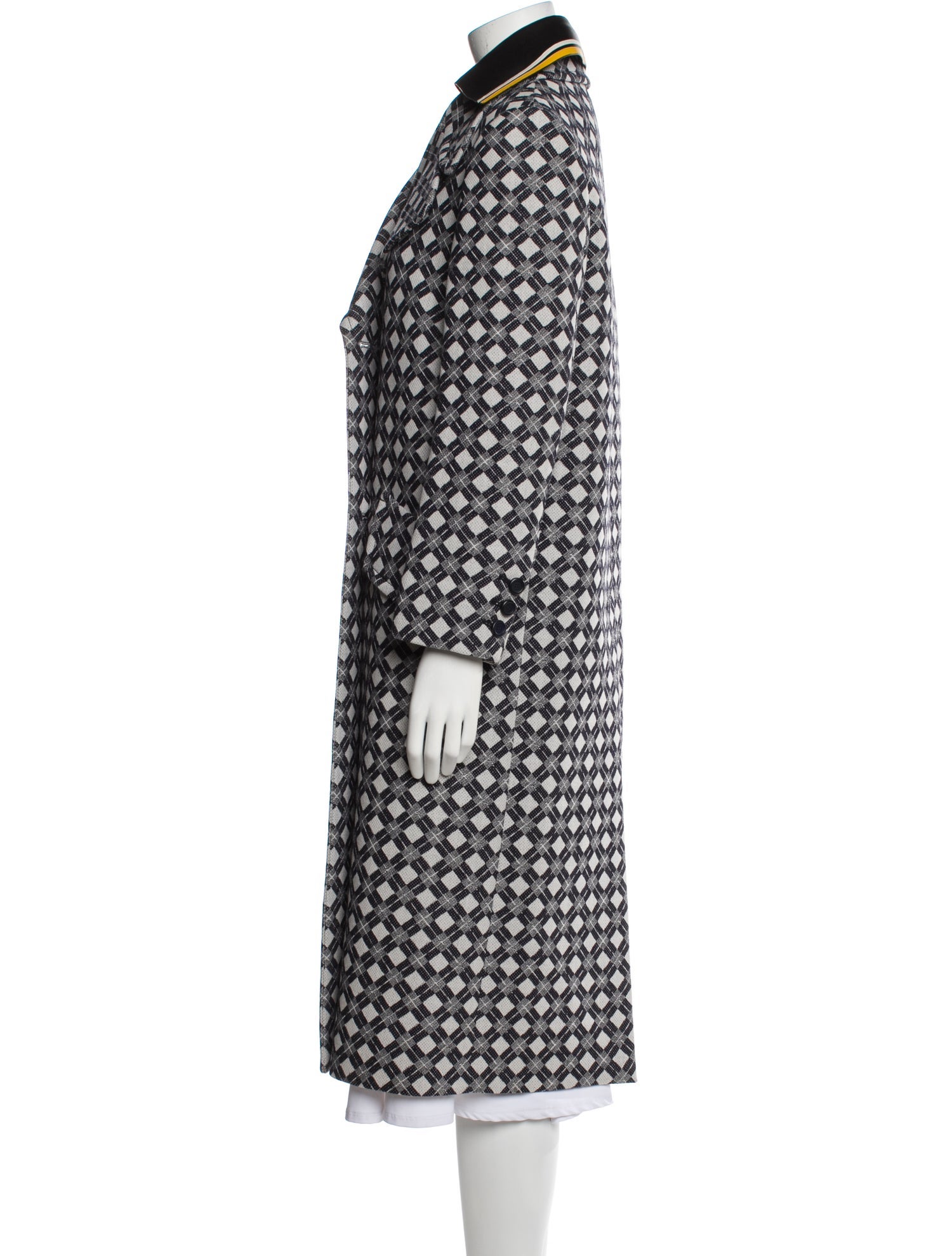 Miu Miu 2015 Virgin Wool Peacoat