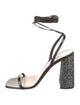 Miu Miu Glitter Sandals