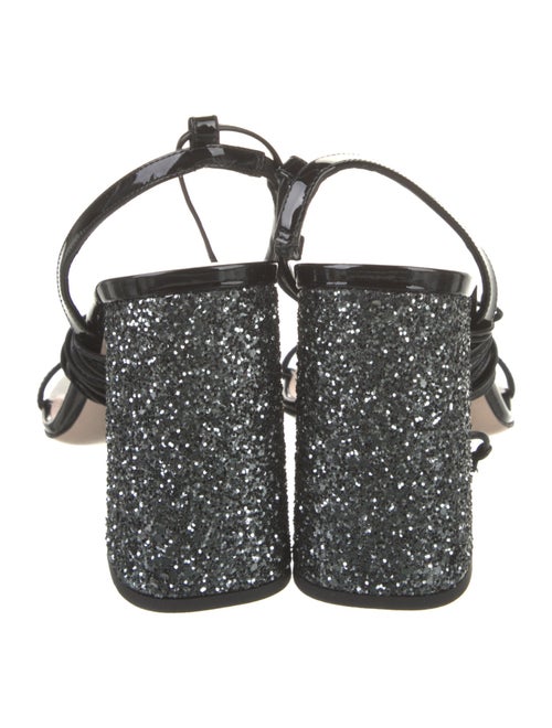 Miu Miu Glitter Sandals