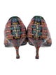 Miu Miu Tweed Tweed Pattern Pumps