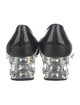 Miu Miu Patent Leather Crystal Embellishments Pumps