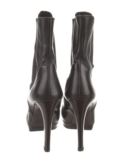Miu Miu Leather Chelsea Boots