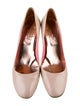 Miu Miu Patent Leather Crystal Embellishments Pumps