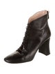 Miu Miu Leather Lace-Up Boots
