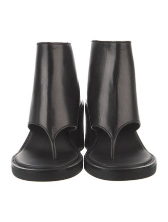 Miu Miu Leather Sandals