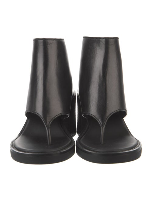 Miu Miu Leather Sandals