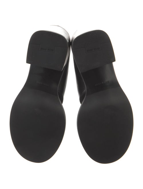 Miu Miu Leather Sandals