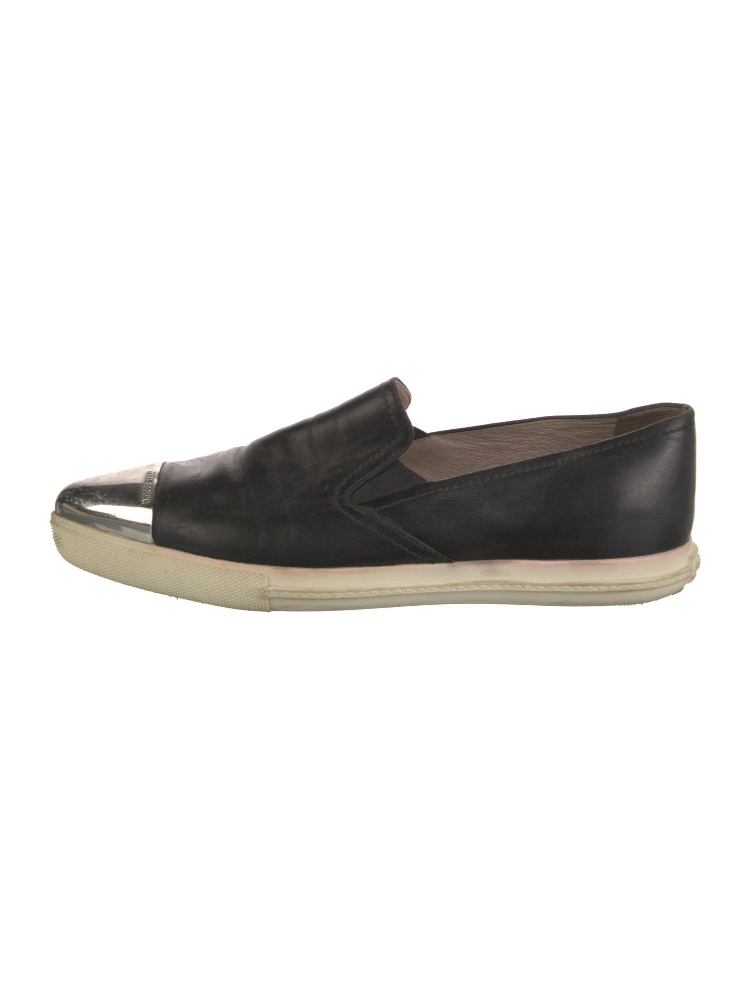 Miu Miu Leather Loafers