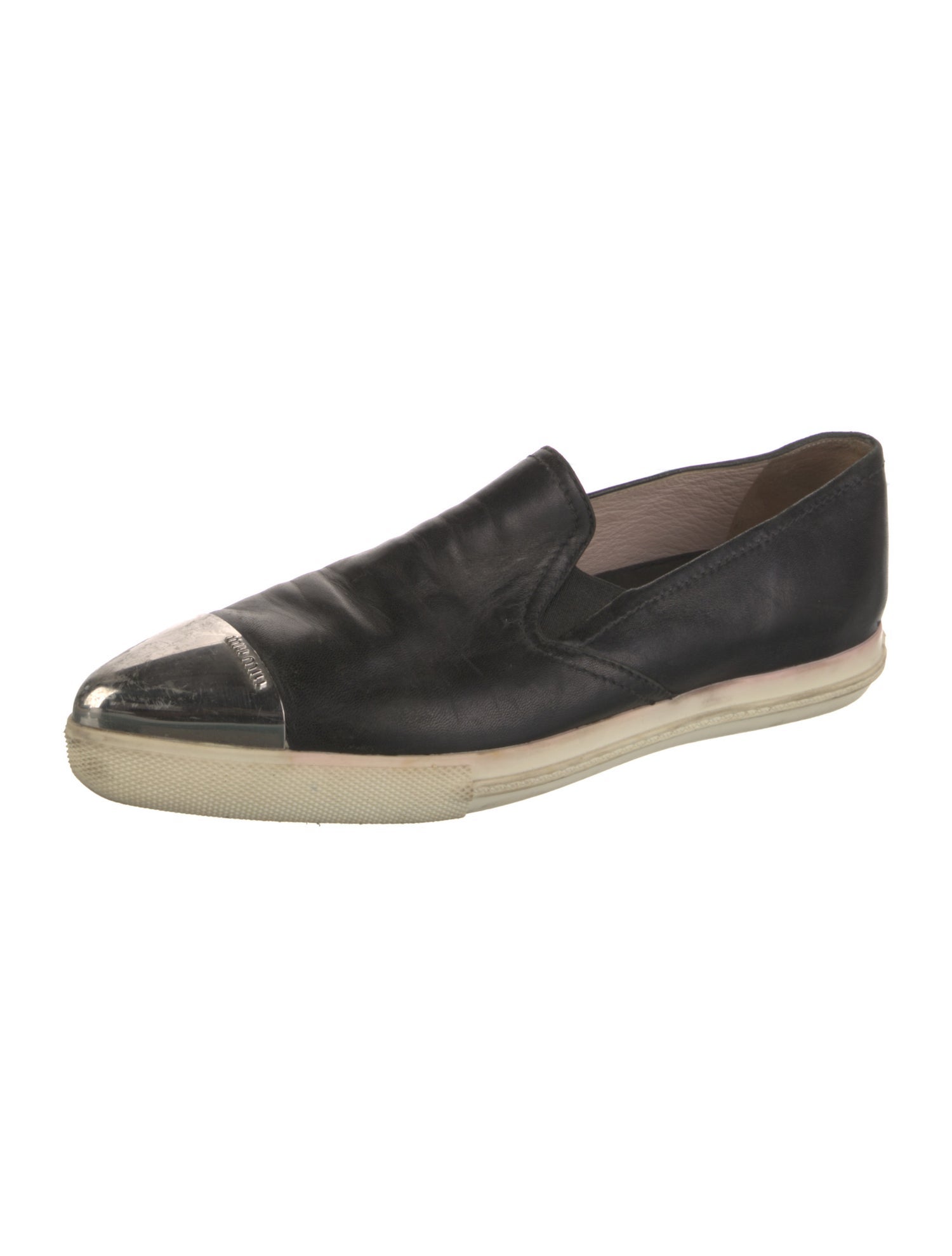 Miu Miu Leather Loafers