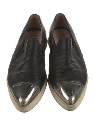 Miu Miu Leather Loafers