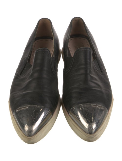 Miu Miu Leather Loafers