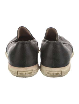 Miu Miu Leather Loafers