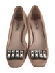 Miu Miu Suede Crystal Embellishments Pumps