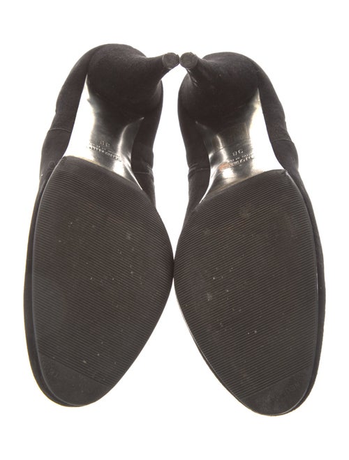 Miu Miu Suede T-Strap Pumps