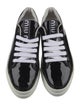 Miu Miu Patent Leather Crystal Embellishments Sneakers