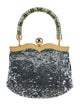 Miu Miu Sequins Top Handle Bag