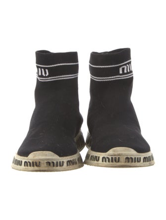 Miu Miu Printed Sock Sneakers