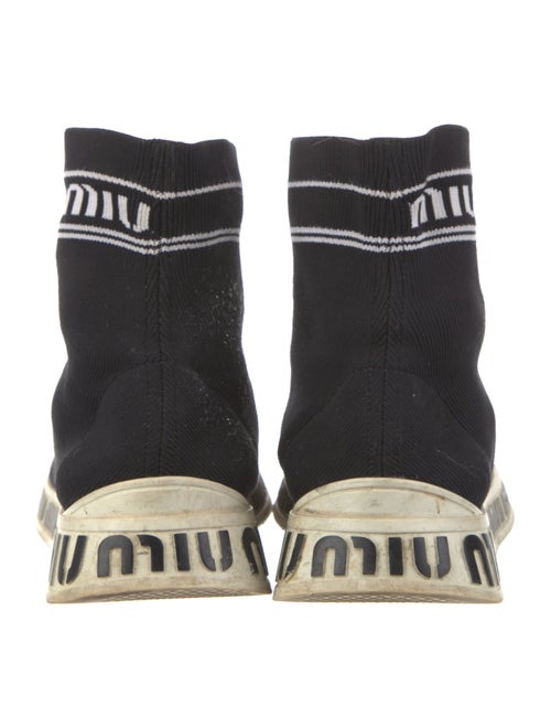 Miu Miu Printed Sock Sneakers