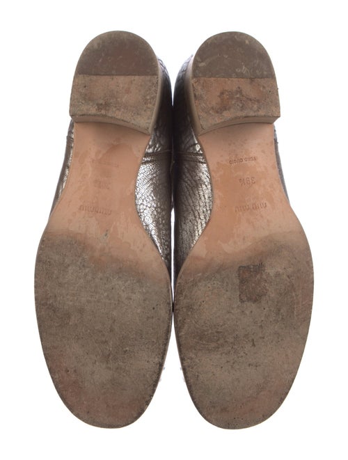 Miu Miu Leather Riding Boots