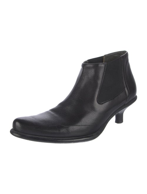 Miu Miu Leather Chelsea Boots