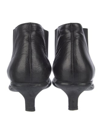Miu Miu Leather Chelsea Boots