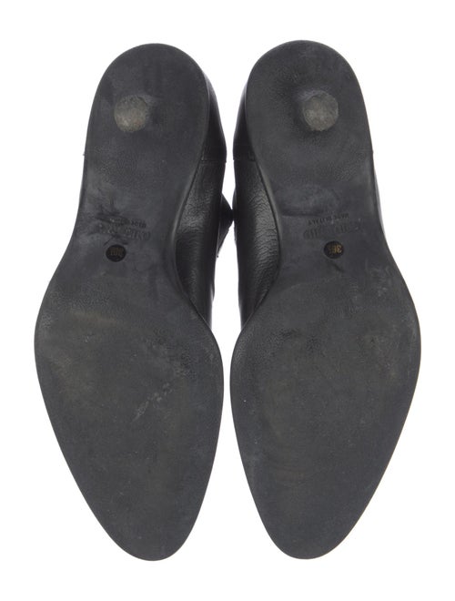 Miu Miu Leather Chelsea Boots