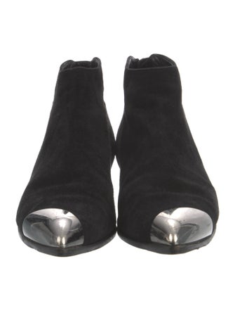 Miu Miu Suede Lace-Up Boots