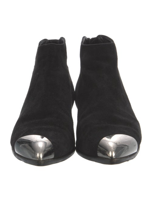 Miu Miu Suede Lace-Up Boots