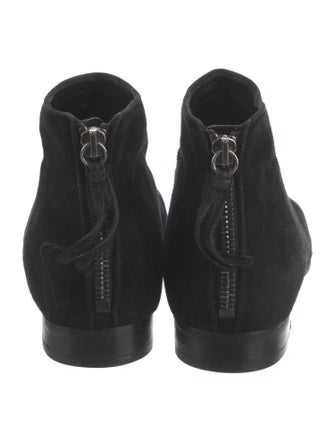 Miu Miu Suede Lace-Up Boots