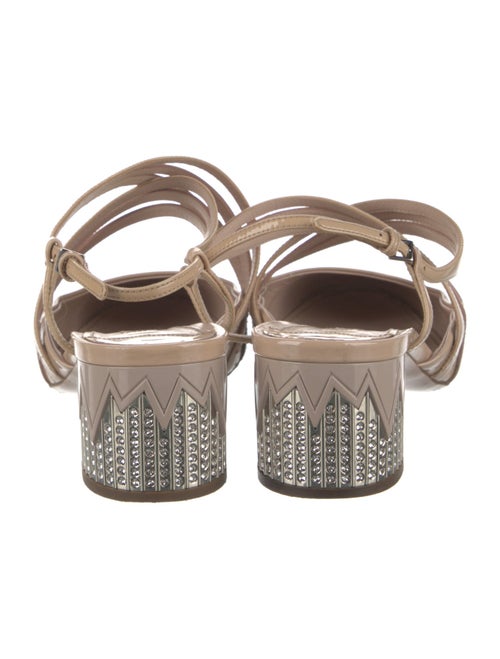 Miu Miu Patent Leather Slingback Pumps